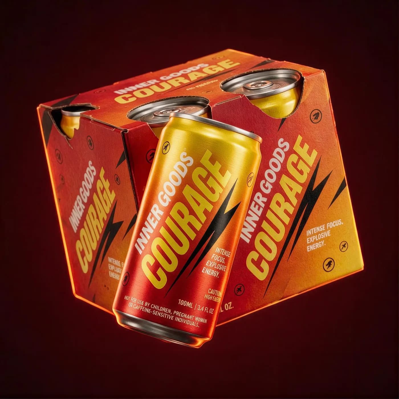 Courage — Energy drink, 100 ml